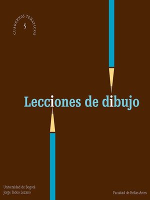 cover image of Lecciones de dibujo (Cuaderno temático No. 5)
